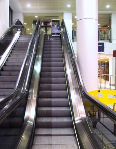 Escalator Step Cleaning