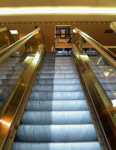 Escalator Step Cleaning