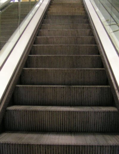 Escalator Step Cleaning