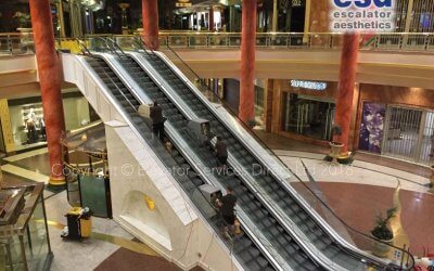 Escalator Cleaning INTU Trafford Centre