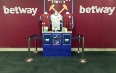 Escalator Cleaning London Stadium Home of West Ham Utd.