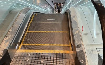 Escalator Cleaning at The Londoner Hotel.