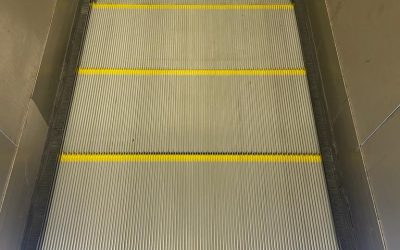 Escalator Cleaning & Safety Demarcations Liverpool Lime Street Station